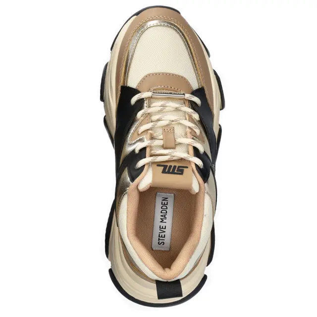 Γυναικεία Sneakers Steve Madden 11004678-338 Χακί/Μαύρα Λαδί - 36 3