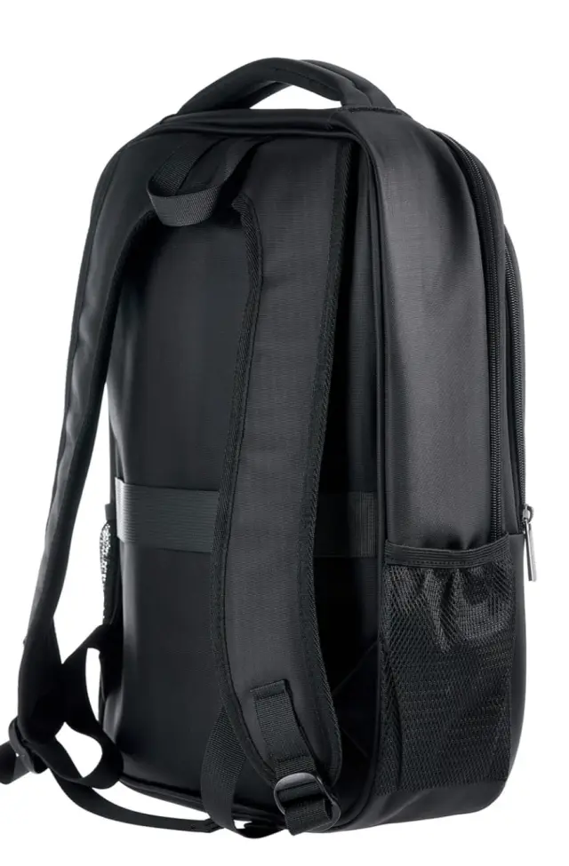 Ανδρικό σακίδιο πλάτης, Pierre Cardin,μαυρο, backpack, alan10 3815 3