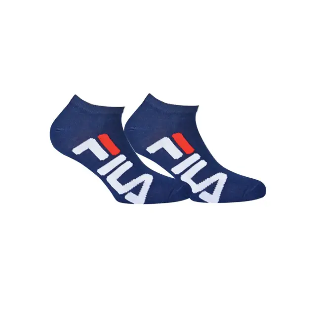 FILA Unisex Κάλτσες Σουμπά Unique Urban Invisible - 2 Ζεύγη, Χρώμα Σκούρο Μπλε - 35-38