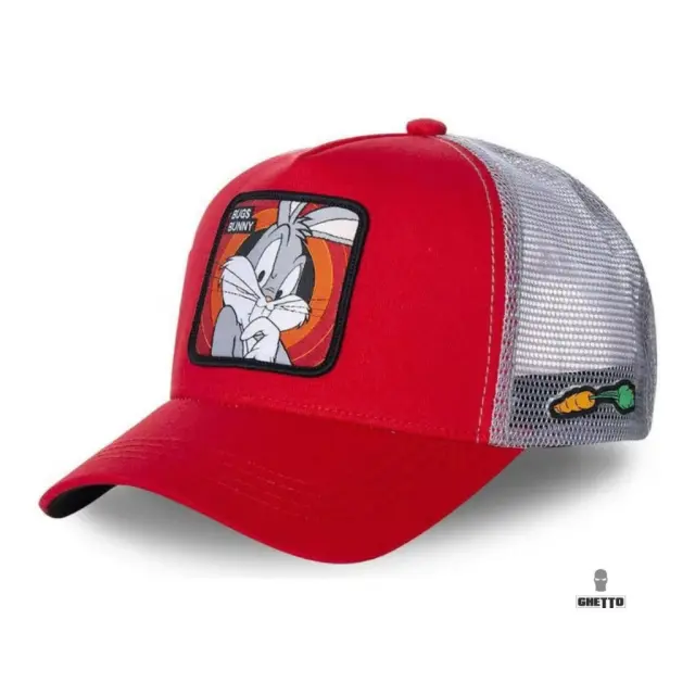 Ghetto Red Cartoon Cap Bugs Bunny