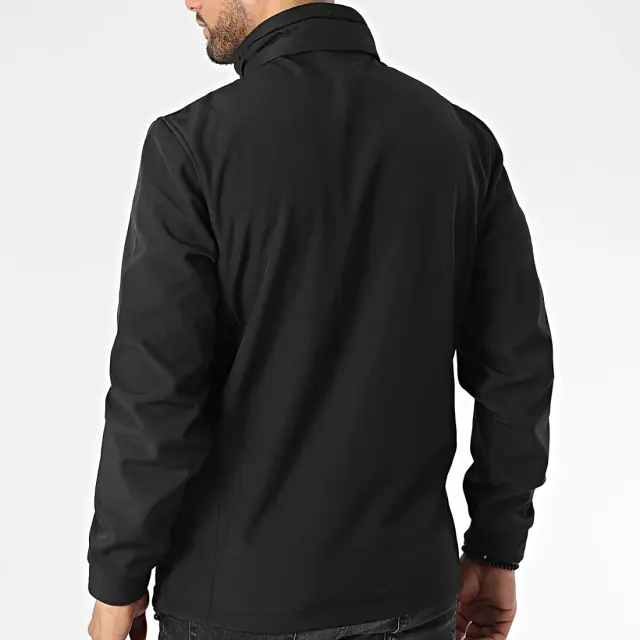 ELLESSE MONTELLIO JACKET ΑΝΔΡΙΚΟ ΜΠΟΥΦΑΝ - BLACK BLACK 3