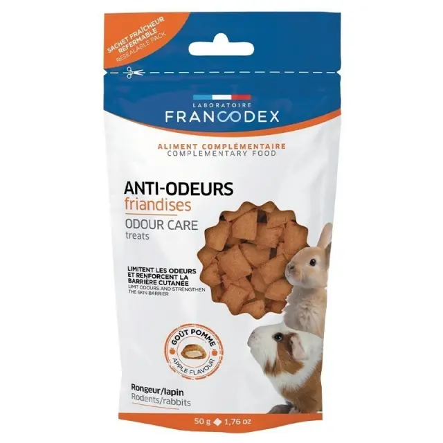 FRANCODEX Anti-odeurs - treat for rodents and rabbits - 50g