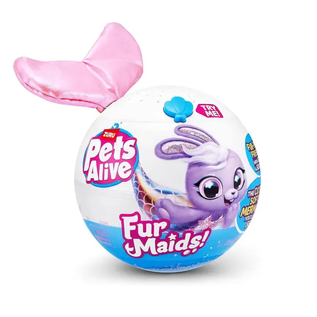 Λούτρινο σε Αυγό Zuru Pets Alive Γοργόνα Furmaids