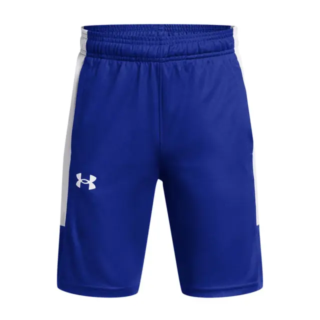 Under Armour Boy's Baseline Short Μπλε 1383402-400 (Under Armour)