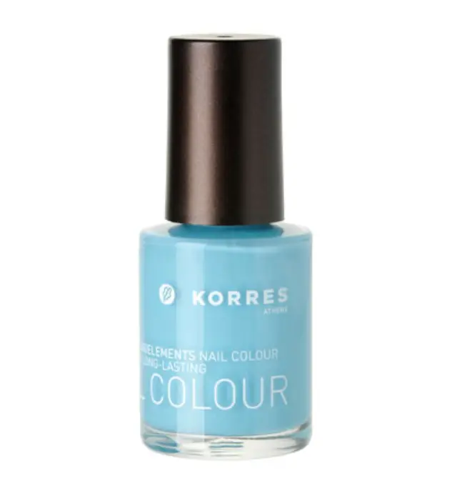 Korres nail colour 71 cyan sea star βερνίκι νυχιών 10ml