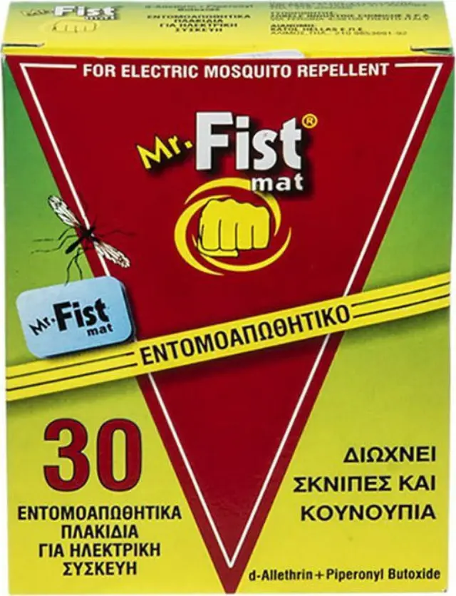 Mr. Fist Εντομοαπωθητικό 30 ταμπλέτες