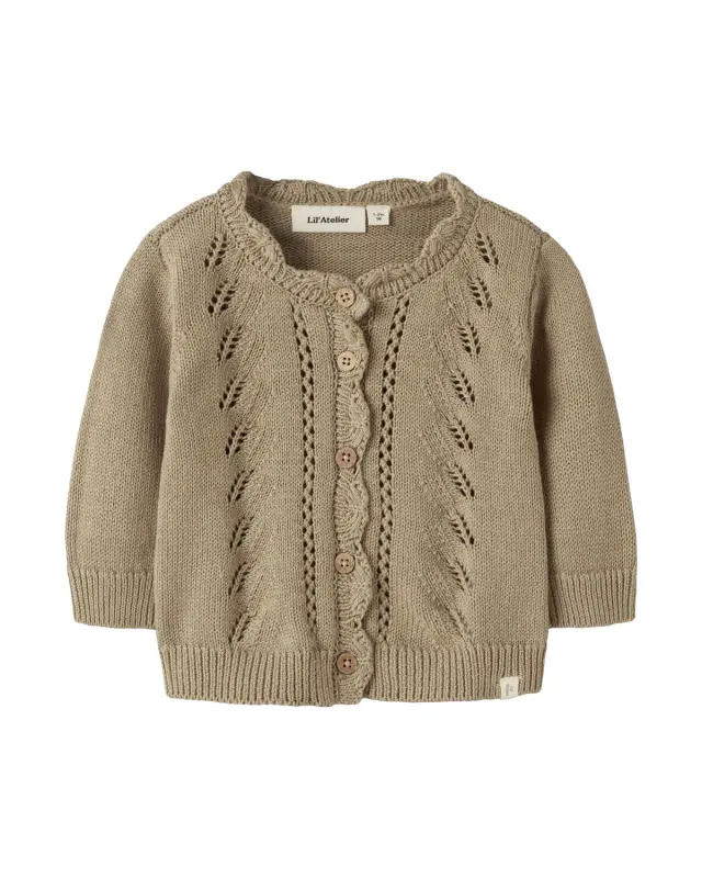 Πλεκτή ζακέτα organic cotton Lil'Atelier