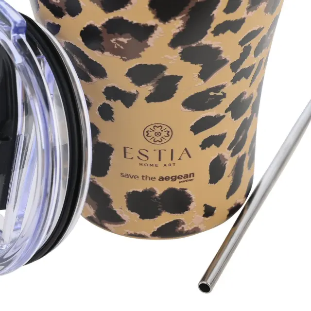 ESTIA ΘΕΡΜΟΣ COFFEE MUG SAVE THE AEGEAN 350ml SPOTTED PROWL 3