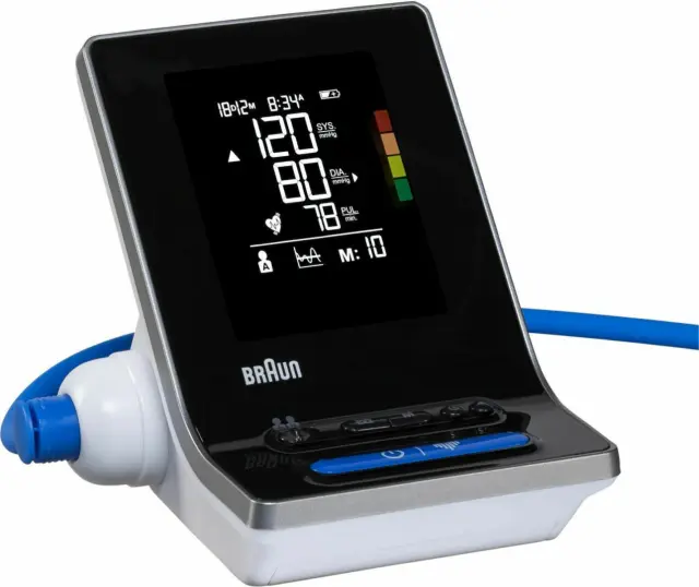 Braun ExactFit 3 BUA6150 Ηλεκτρονικό Πιεσόμετρο Μπράτσου Ακριβείας με 2 Περιχειρίδες, Μνήμη 2 Χρηστών + Ανίχνευση Ακανόνιστου Παλμού 2