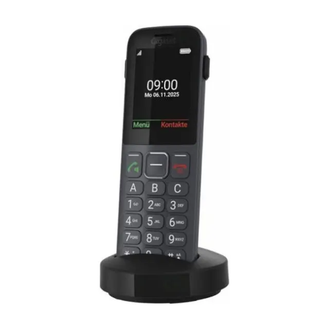 Gigaset IP Τηλέφωνο Comfort 600 Black (S30853-H1236-R101)