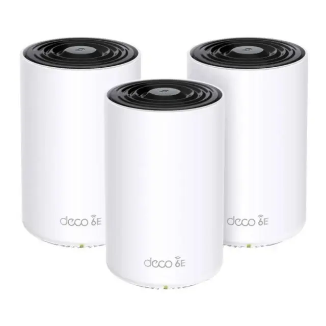 TP-LINK AXE5400 Tri-Band Mesh Wi-Fi 6E System (DECO XE75 PRO(3-PACK) (TPDECOXE75PRO-3PACK)