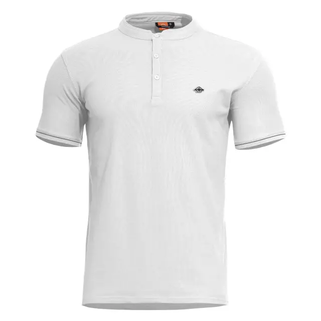 LEVANTES HENLEY SHIRT STRIPES K09025-STR 00-White