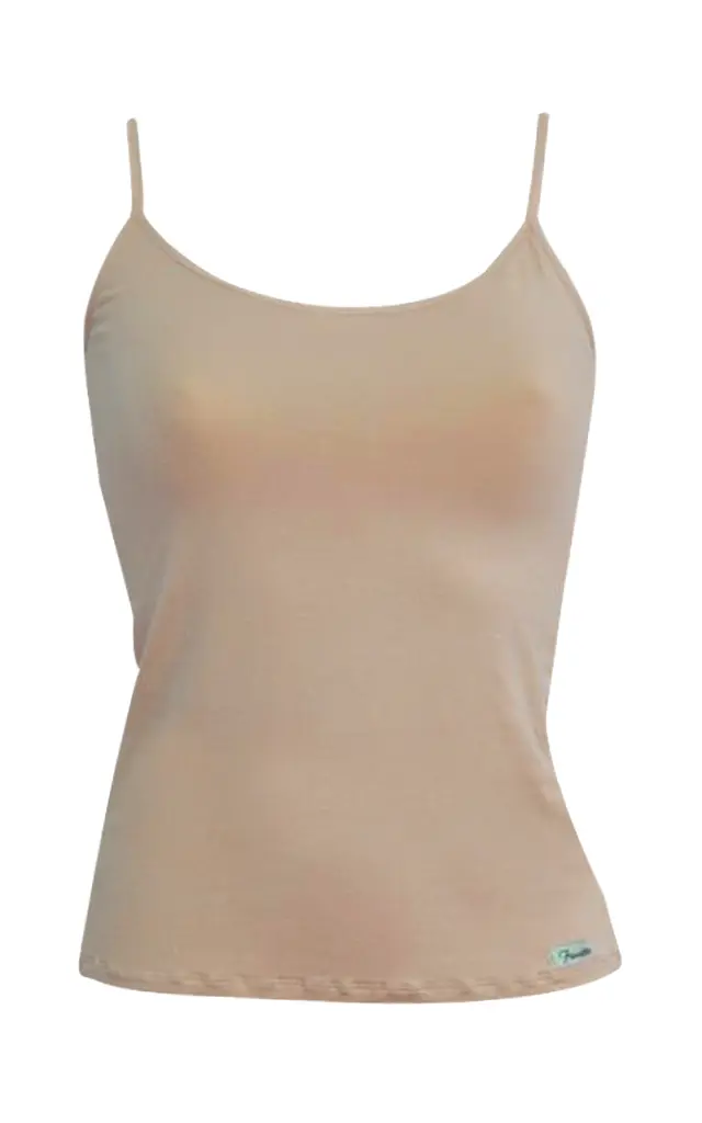 Fimelle TENCEL™ Modal Γυναικείο Αμάνικο Φανελάκι Μπριτέλα Minerva - Δέρμα 3
