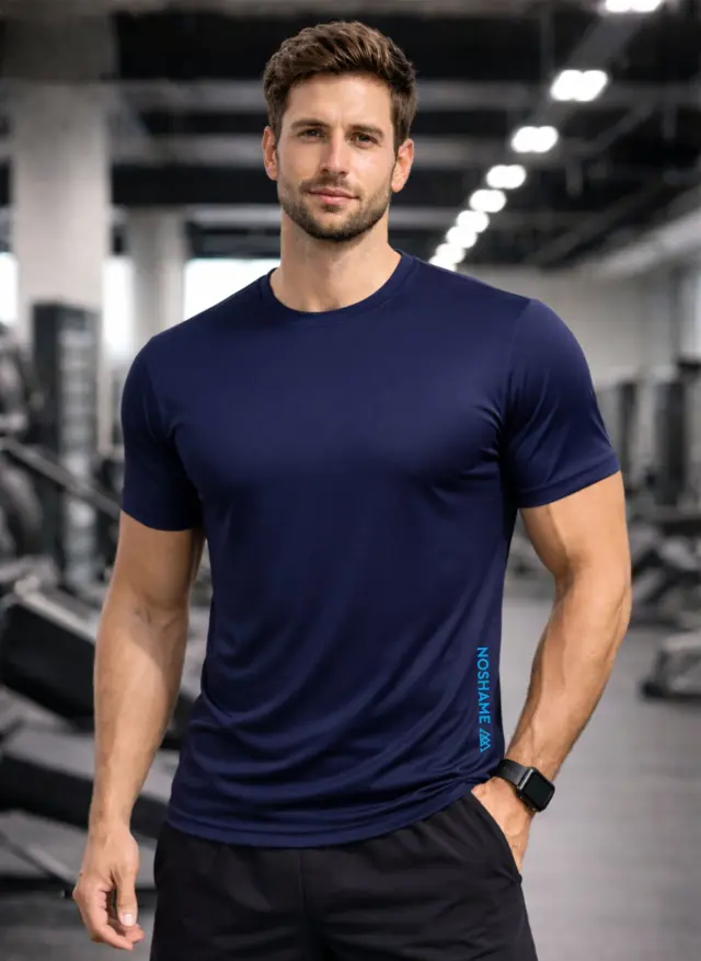 T-shirt Noshame® Navy Dry Fit - 152606 - XXL