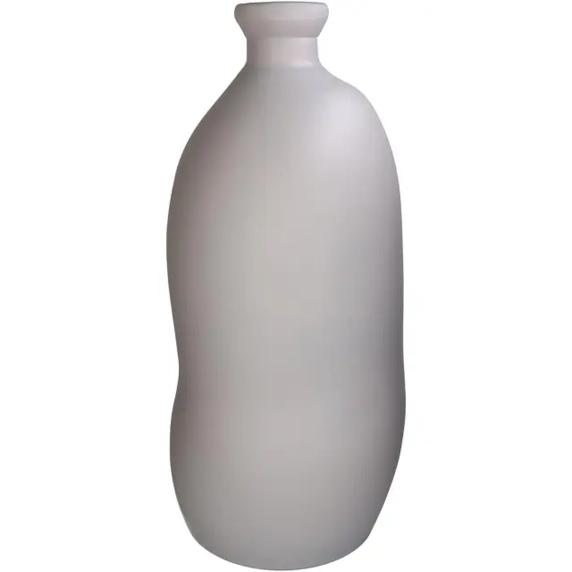 Βάζο Ιβουάρ Ανακυκλωμένο Γυαλί 34x34x73cm 3