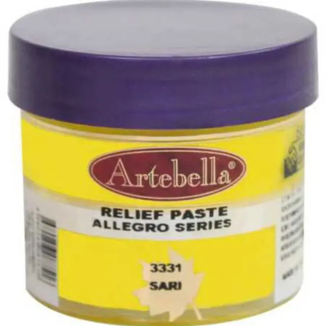 Artebella Allegro Πάστα Relief - 3331 Yellow - 50ml