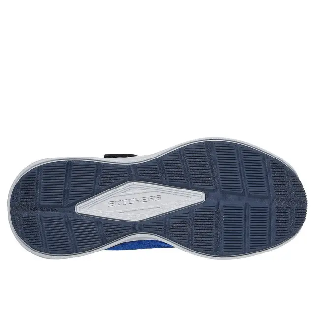 Skechers Lightweight & Strap Gore Microspec Tread (PS) (404115L-BLNV) - Λευκό-Μπλέ 3
