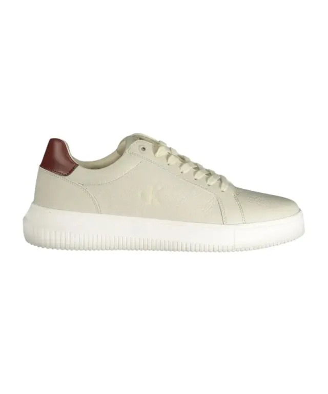 Calvin Klein - Ανδρικά Sneakers Chunky Cupsole Leather YM0YM01198-CJH Γκρι