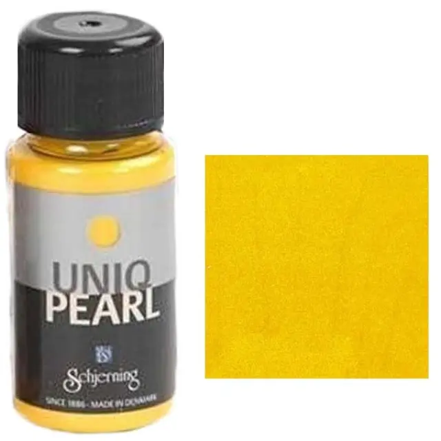 Περλέ Χρώμα Schjerning Uniq Pearl - Yellow - 50ml