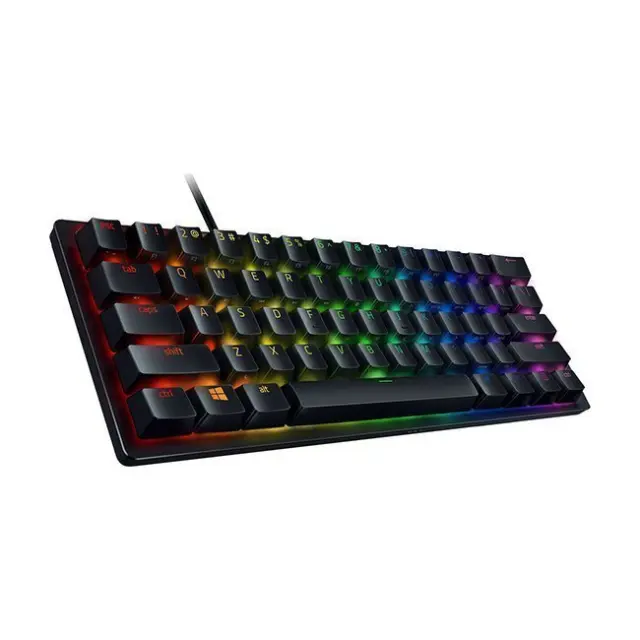 Razer Gaming Keyboard Huntsman Mini Purple Switch US Black (RZ03-03390100-R3M1) 2
