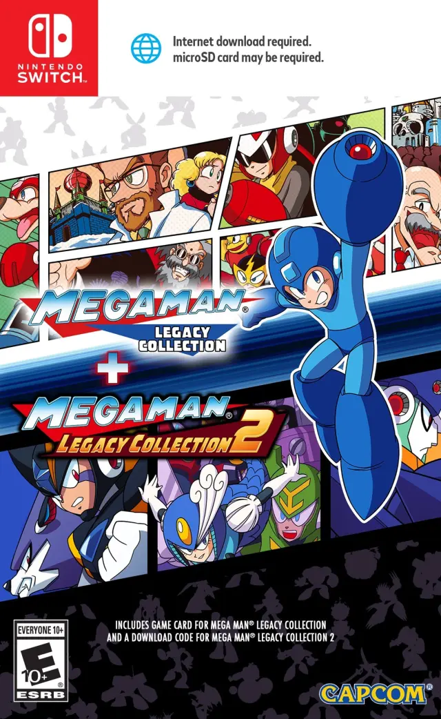 Nintendo Switch Mega Man Legacy Collection 1 AND 2