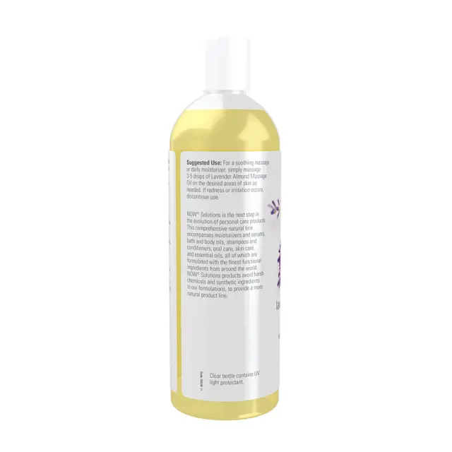 Now Foods Βιολογικό Αμυγδαλέλαιο για Μασάζ 473ml 3