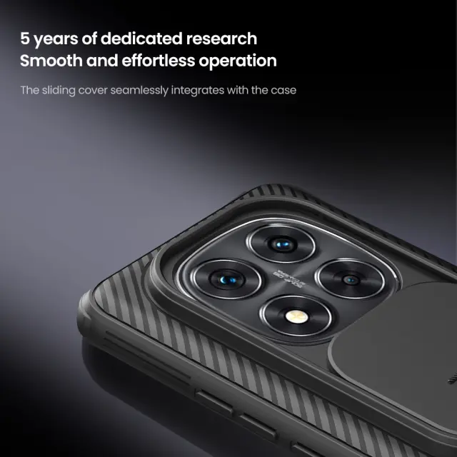 Nillkin CamShield PRO Hard Case for Xiaomi Redmi Note 14 Pro+ 5G Black 3