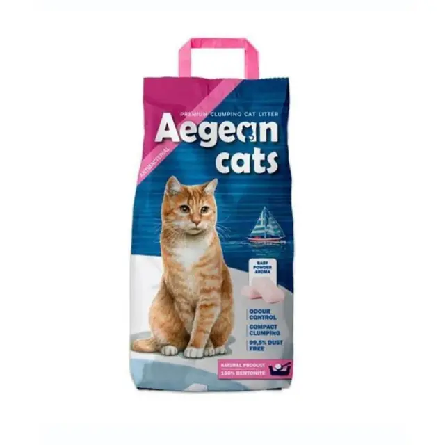 Aegean Cats Άμμος Υγιεινής Γάτας Πούδρα 5kg
