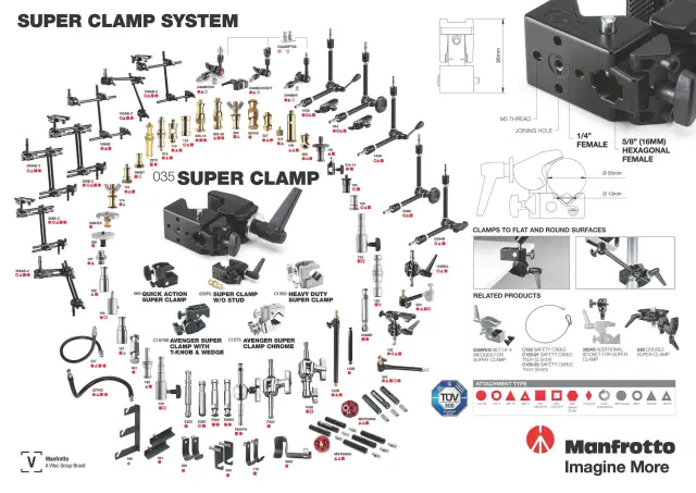 Manfrotto 035 Super Clamp 3