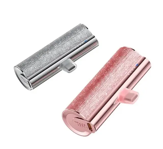Veger® W0573 - Power Bank 5000mAh 12W Lipstick-C Silver 2