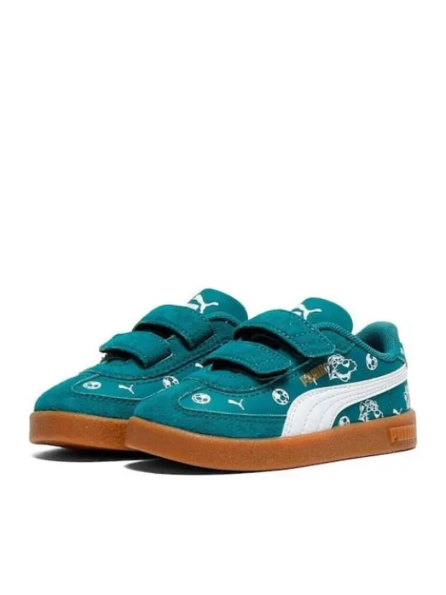 Βρεφικά Παπούτσια Puma Club II Era Super Puma V για Αγόρια (Μεγέθη 21-27) ΠΡΑΣΙΝΟ 3
