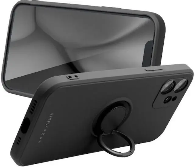 Θήκη Roar Amber Σιλικόνης Μαύρη (Galaxy A02s) 2