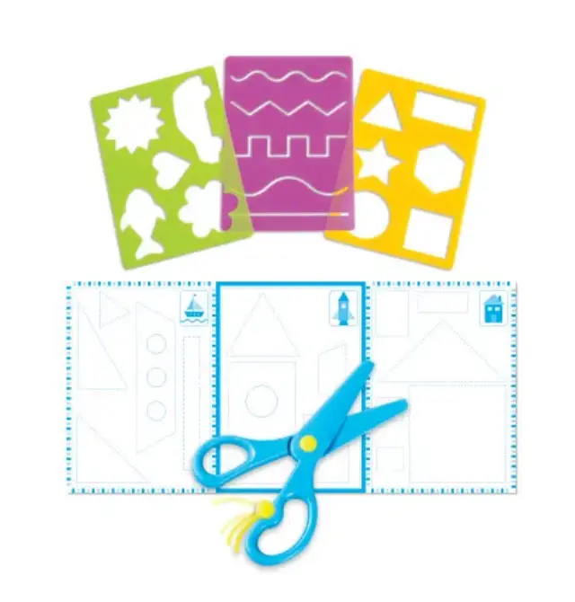Learning Resources Σετ Χαρτοκοπτικής & Σχεδίασης Σχημάτων από 3+ ετών LER 5568