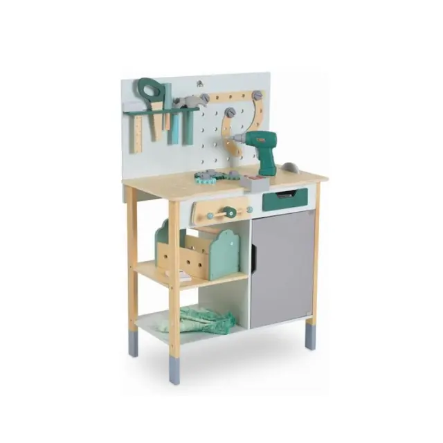 Moni W03D234 Ξύλινος Πάγκος Εργασίας Wooden Workbench 3801005602087 2