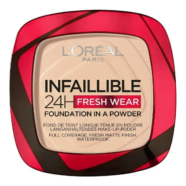 L'Oreal Paris Infaillible 24H Fresh Wear Compact Foundation 20 Cool Rose 9gr