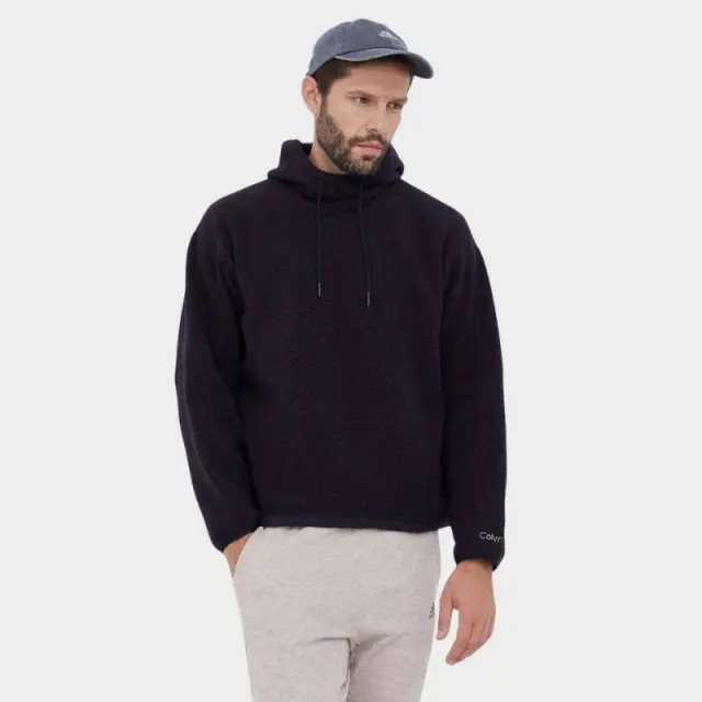 Calvin Klein - Ανδρικό Φούτερ Hoodie Regular Fit 00GMF3W315-BAE Μαύρο - XL