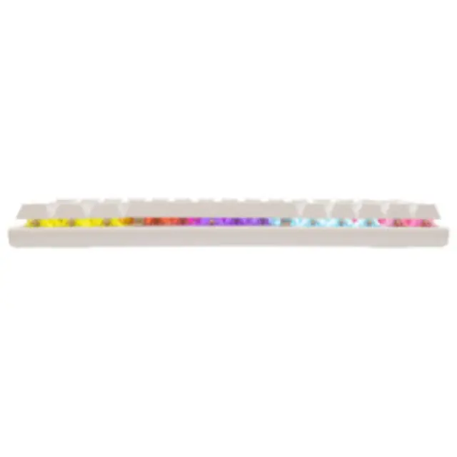 White Shark Wakizashi 2 Μηχανικό Gaming Πληκτρολόγιο 60% με Red Switches, RGB Φωτισμό, Anti-Ghosting + USB-C – Λευκό 3