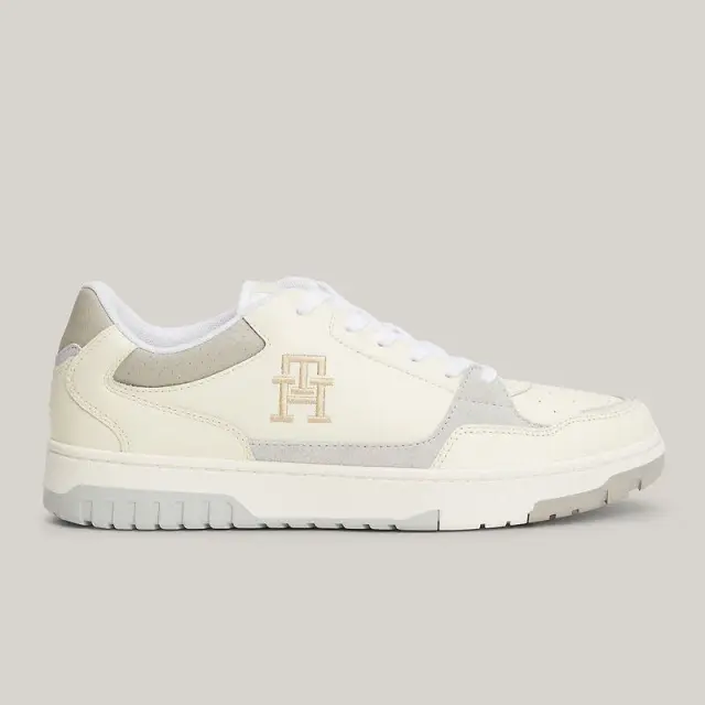 Tommy Hilfiger - Ανδρικά Sneakers FM0FM04968-AEF Μπεζ - 45