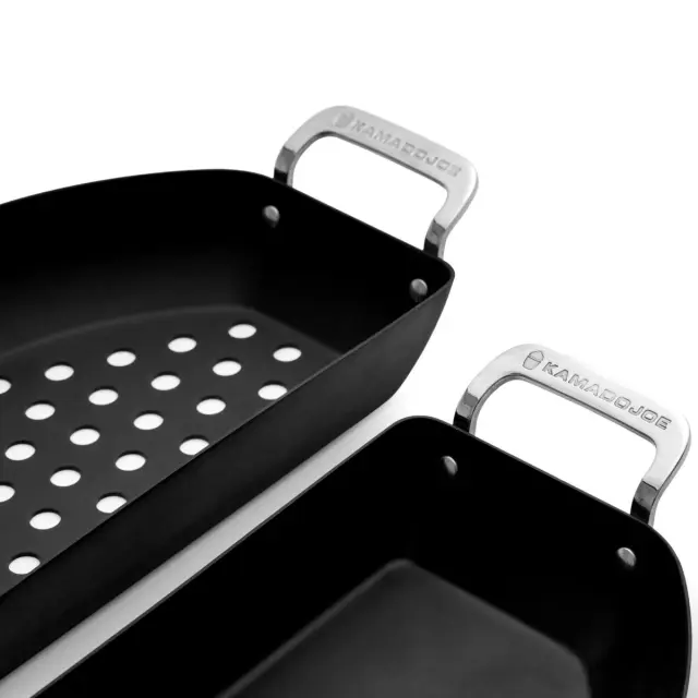 Τηγάνια Σετ Μισοφέγγαρο Karbon Steel - Kamado Joe 3