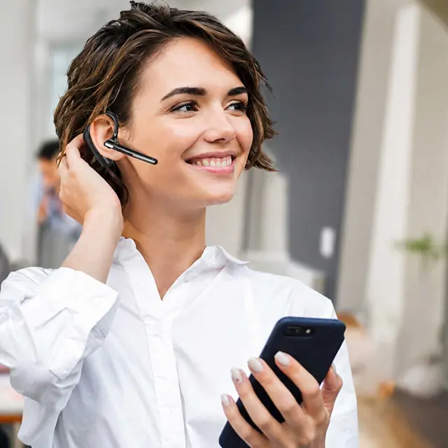 Ακουστικό Bluetooth Techsuit PowerTalks (G6) με Dual Mic ENC Μαύρο 2