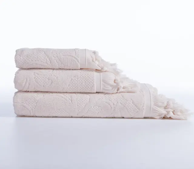 ΠΕΤΣΕΤΑ ΠΡΟΣΩΠΟΥ SANGALIA 50Χ90 NEF-NEF HOMEWARE ECRU 3