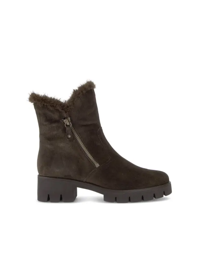 Gabor Μποτάκια Γυναικείο δέρμα Nubuck Καφέ GAB/801804 002-MOCCA - 40 3