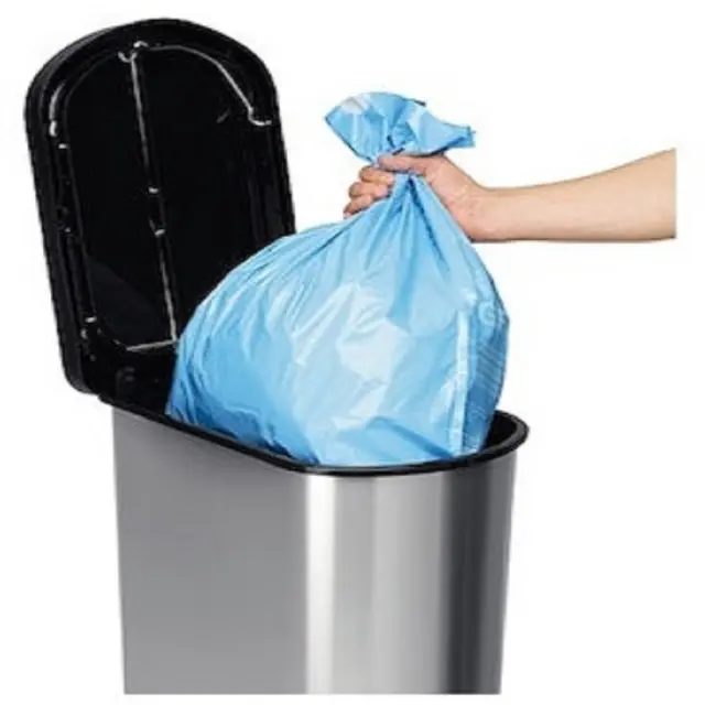 Delta Cleaning Πλαστικός Κάδος πεταλούδα μακρόστενος με πεντάλ 50lt Ασημί / ΡΠ50ΠΕ 3