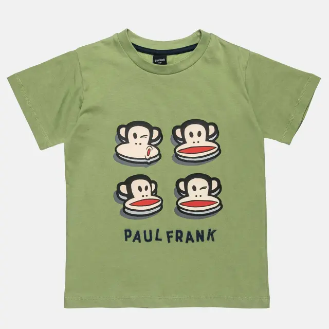 Μπλούζα Paul Frank με ανάγλυφα γράμματα
