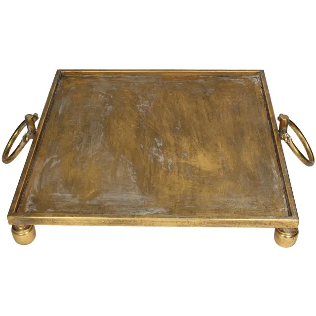 Δίσκος Χρυσό Μέταλλο 51x49x11cm
