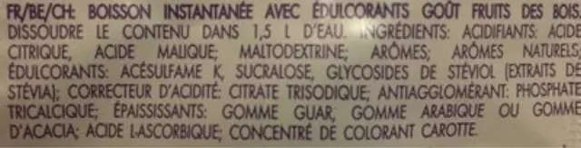 BOLERO Φρούτα του Δάσους - Χυμός σε σκόνη για 1,5L (σακουλάκι 9γρ) 3