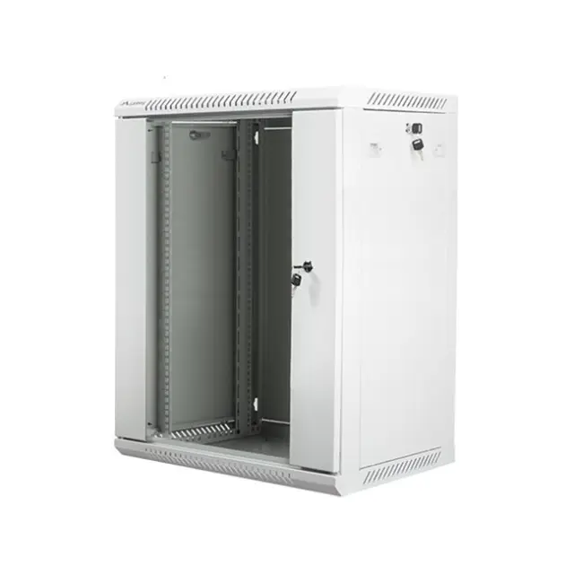 Lanberg Καμπίνα Rack 19" 15U 600X450 Gray V2 (WF01-6415-10S)