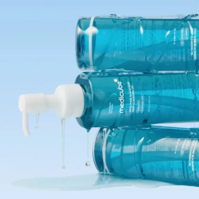 Medicube Zero Pore Blackhead Deep Cleansing Oil Απαλό, βαθύ καθαριστικό λάδι για σμήγμα + μαύρα στίγματα 205ml 3