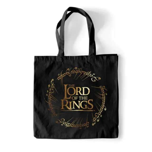 Τσάντα πολλαπλών χρήσεων Lord of the Rings Gold Foil Tote bag 40x38cm LOR08595TBBOS