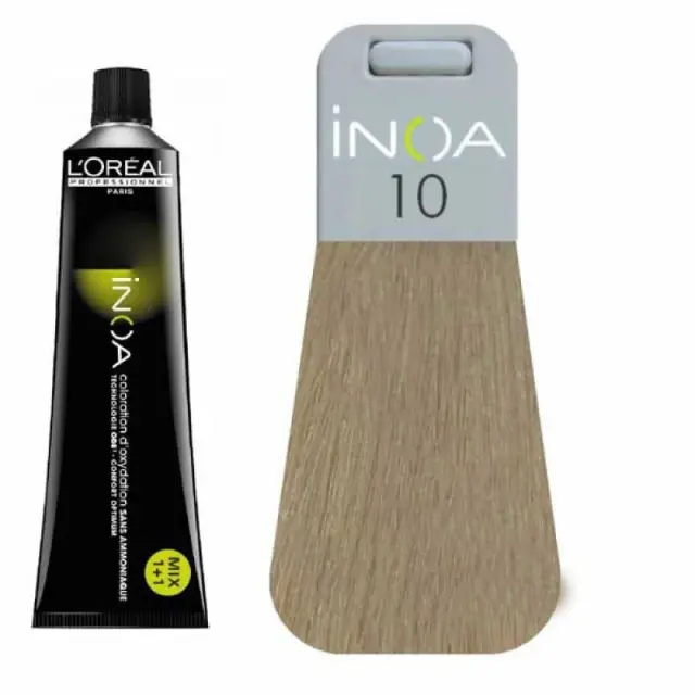 Loreal Inoa Βαφή 10 Κατάξανθο 60ml 2